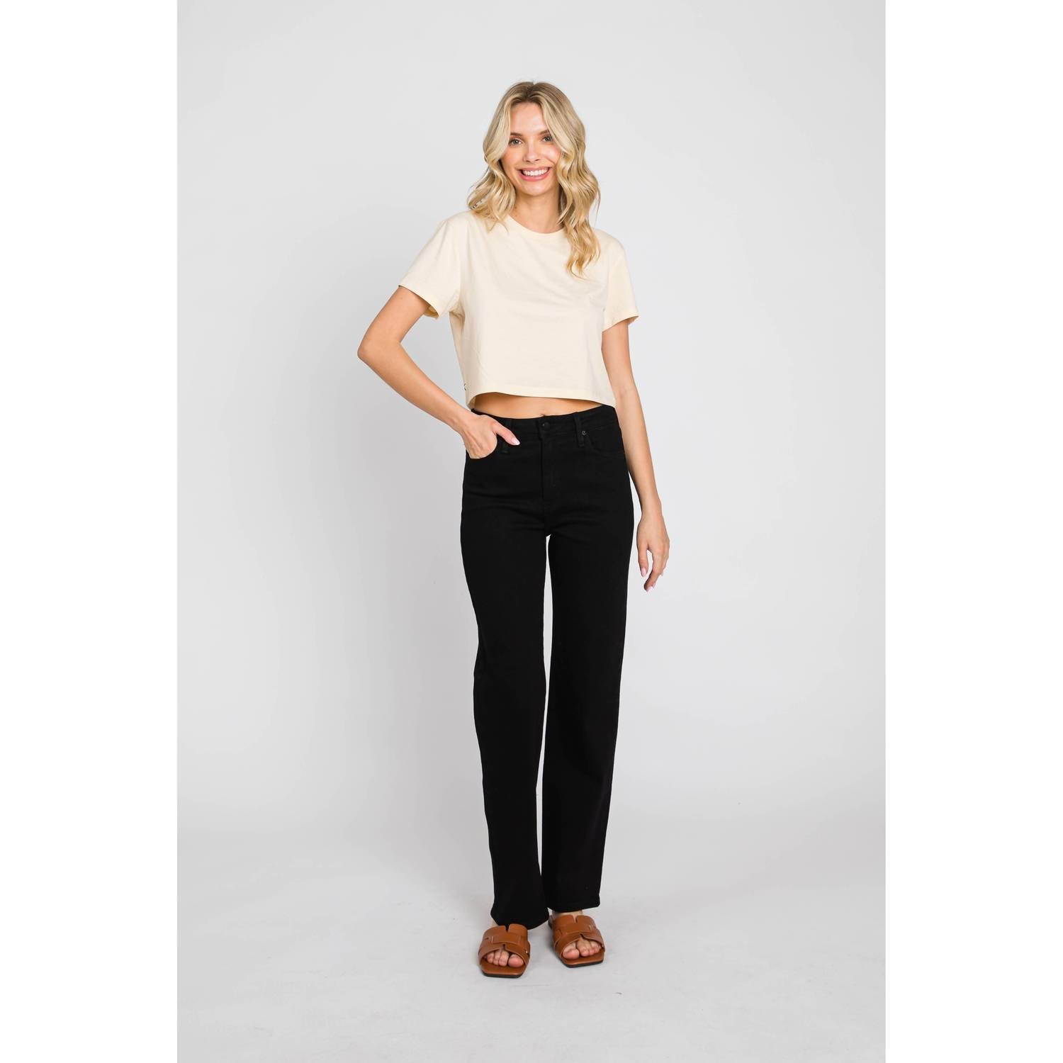 Letter To Juliet - Siena Basic Straight Jeans