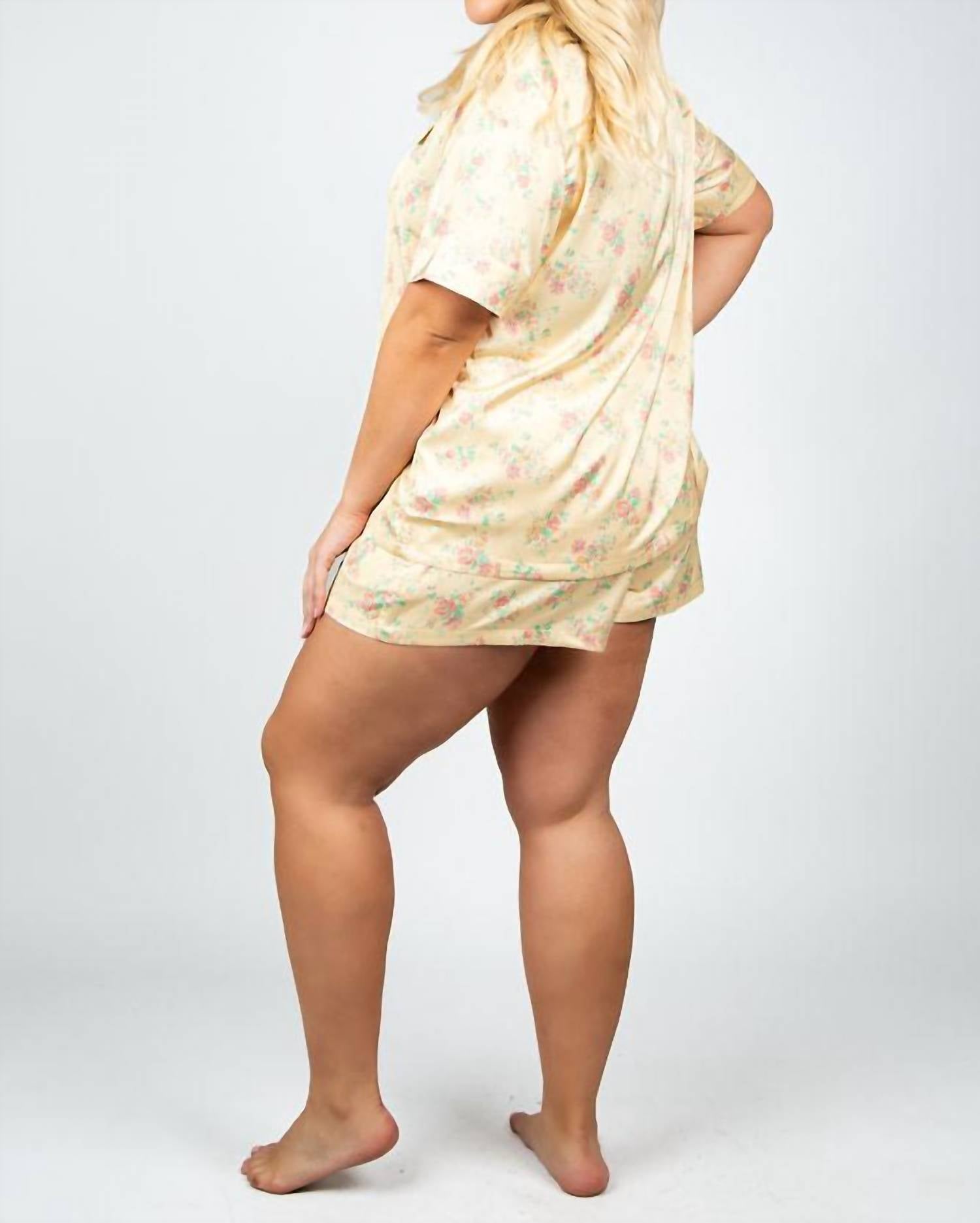 Kilo Brava - Satin Short Pajama Set