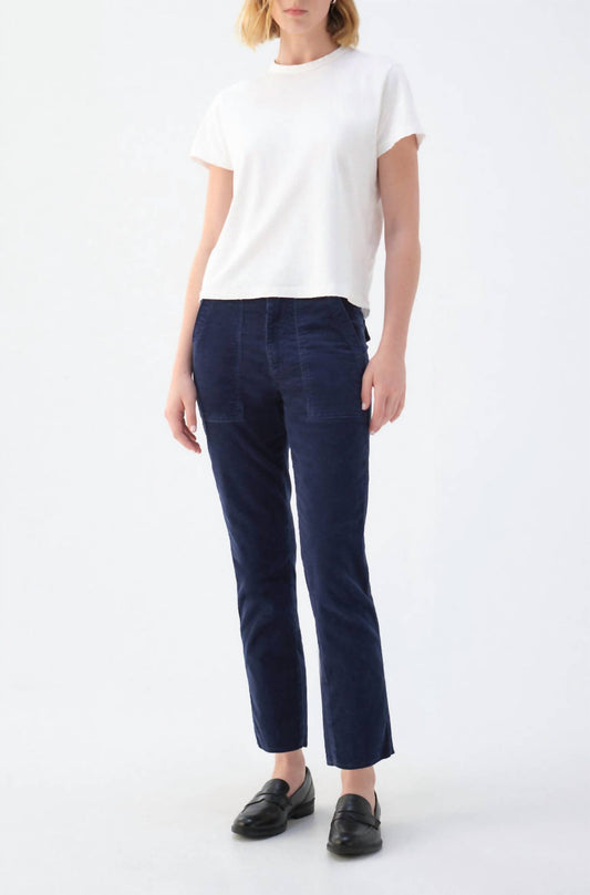 Amo - Corduroy Easy Army Trouser