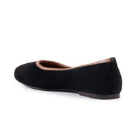 Seychelles Women's City Streets Suede Flats in black suede - women's flats - detail view