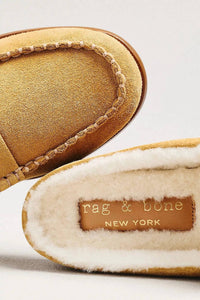 Rag & Bone - Women's Carter Suede Shearling Mule