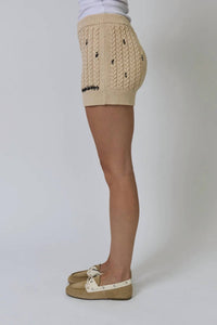Central Park West - Jaden Embroidered Shorts