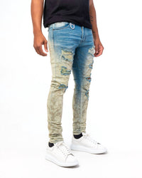 Gala - Prophetic Printed Denim Jeans
