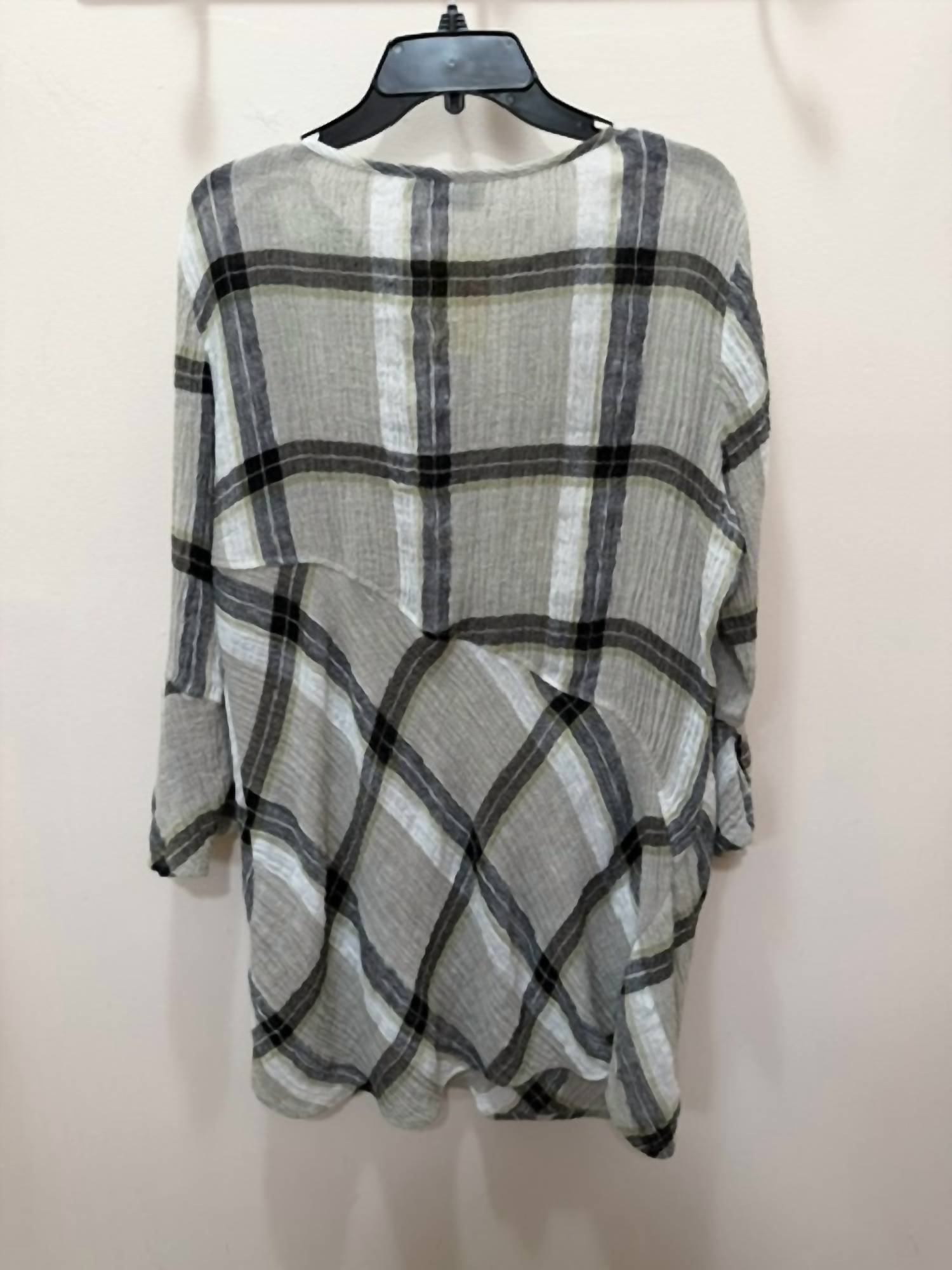 Habitat - Women's Diagonal Plaid Guaze Tunic