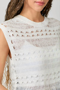 Mystree - Sleeveless Knit Rope Vest