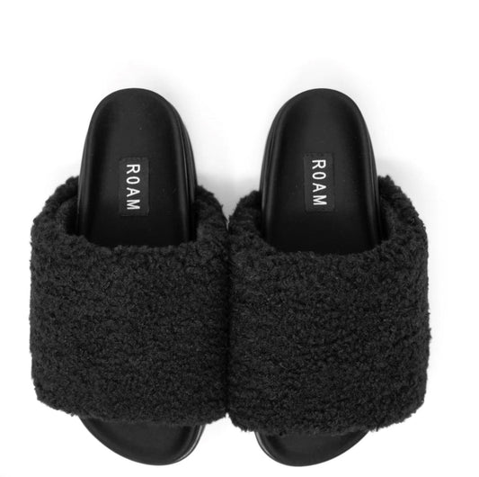 Roam - Women's Fuzzy Platform Slides