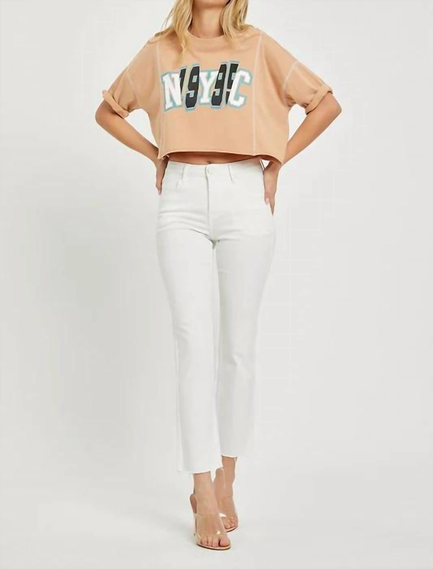 Risen - Tummy Control Straights Jeans