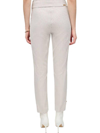Joseph Ribkoff - Houndstooth Jacquard Slim Fit Pant