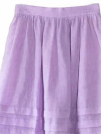 Claramonte - Women's Manon Linen Skirt