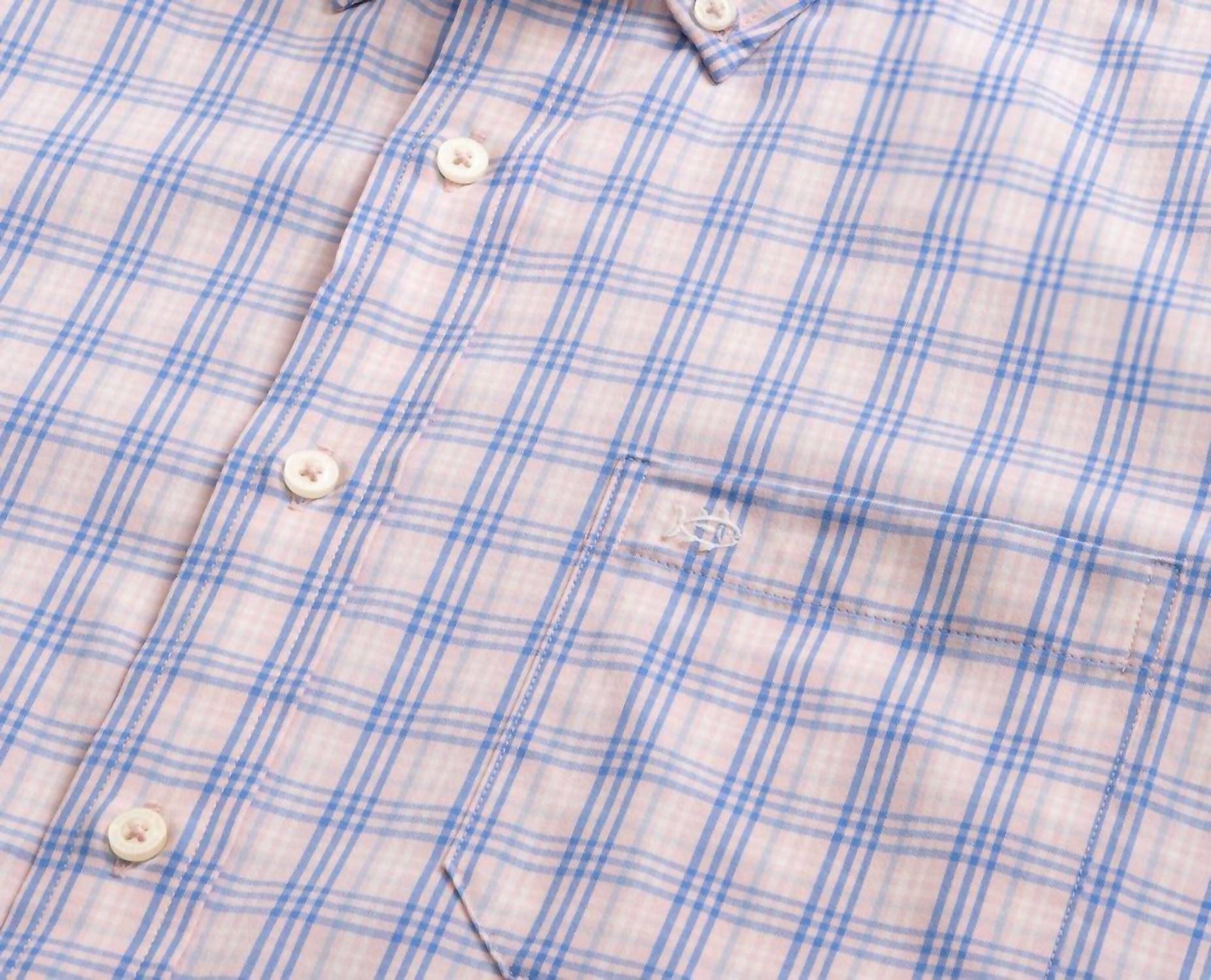 Southern Tide - Burkes Beach Plaid Performance Button Shirt
