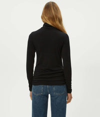Michael Stars - Jojo Side Ruched Turtle Neck Sweater