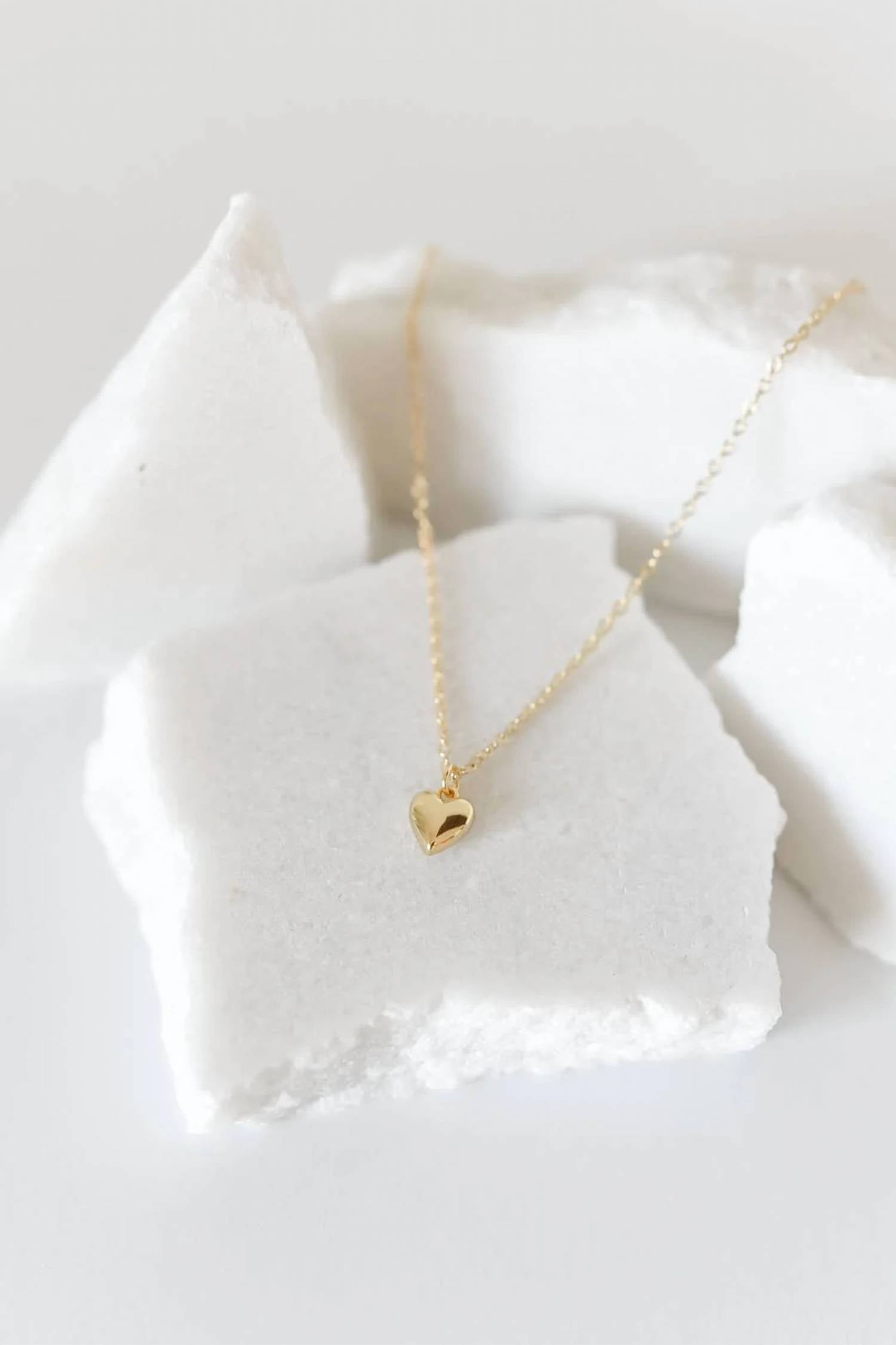 Bella Rey Jewelry - Women's Blakely dainty Bubble Heart Necklace