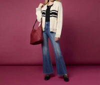 Coco + Carmen - Romilly Collared Zip Front Cardigan
