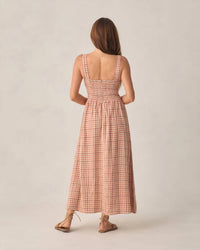 Rylee + Cru Primrose Maxi Dress in poppy gingham - women's dress - alternate view