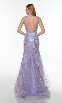 Alyce Paris - Sequin Tulle Fit And Flare Gown