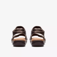 Clarks Women's Kitly Ave Sandals in bronze - women's sandal - detail view