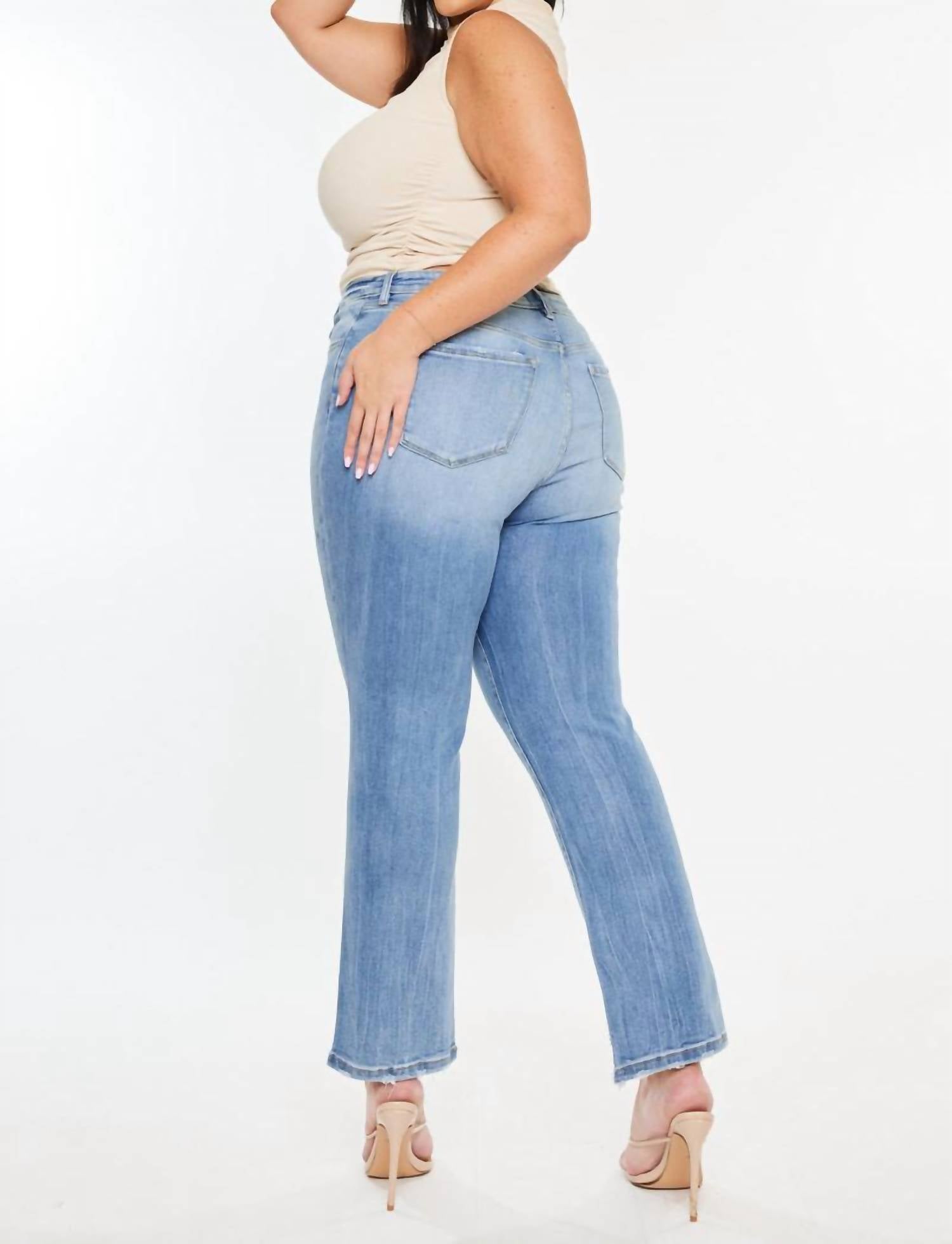 Kancan - Ellie Curvy Crop Jeans