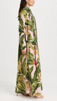 Farm Rio - Maxi Cover Up Shirt Dress