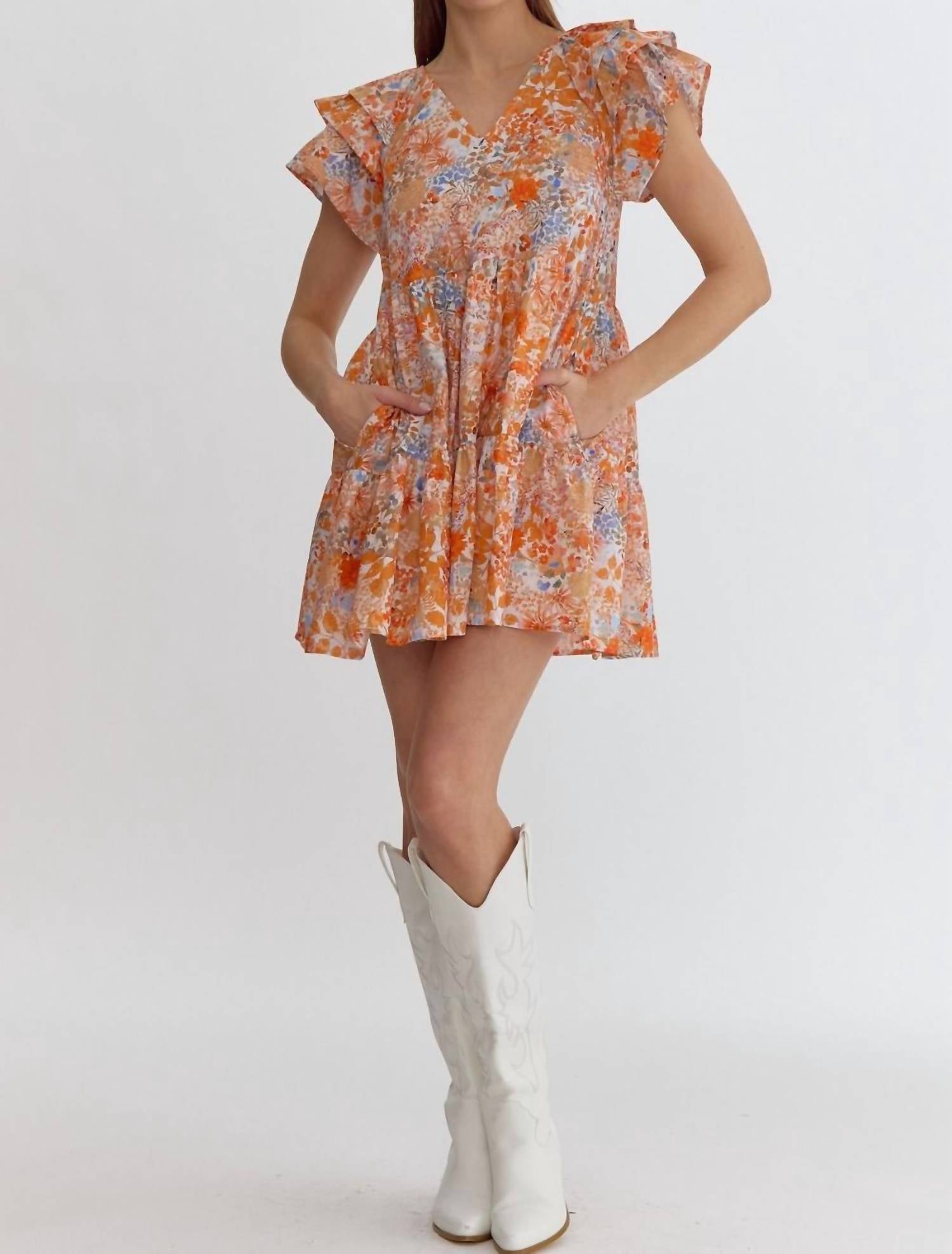entro dresses Women's Picked For You Light Blue Floral Cotton Mini Dress | Size: M the Picked For You Light Blue Floral Cotton Mini Dress is the kind of piece youll find yourself reaching for on warm days that call for a little sweetness Entro Floral Strapless Midi Dress