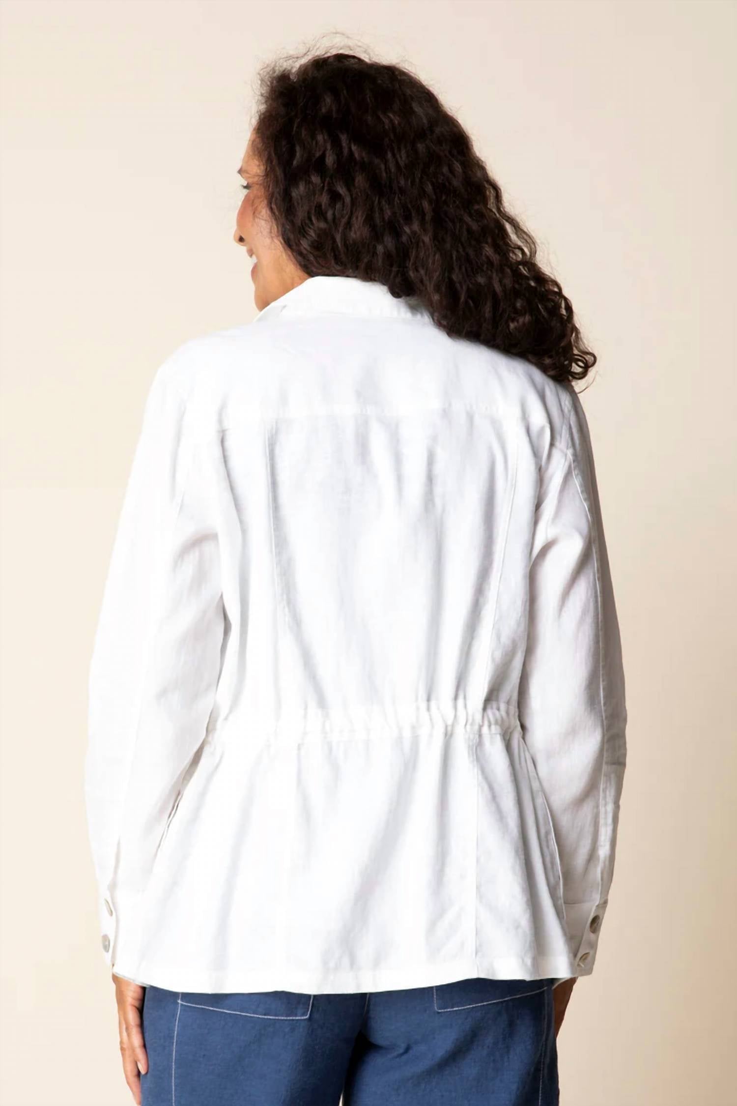 Habitat - Linen Flora Jacket