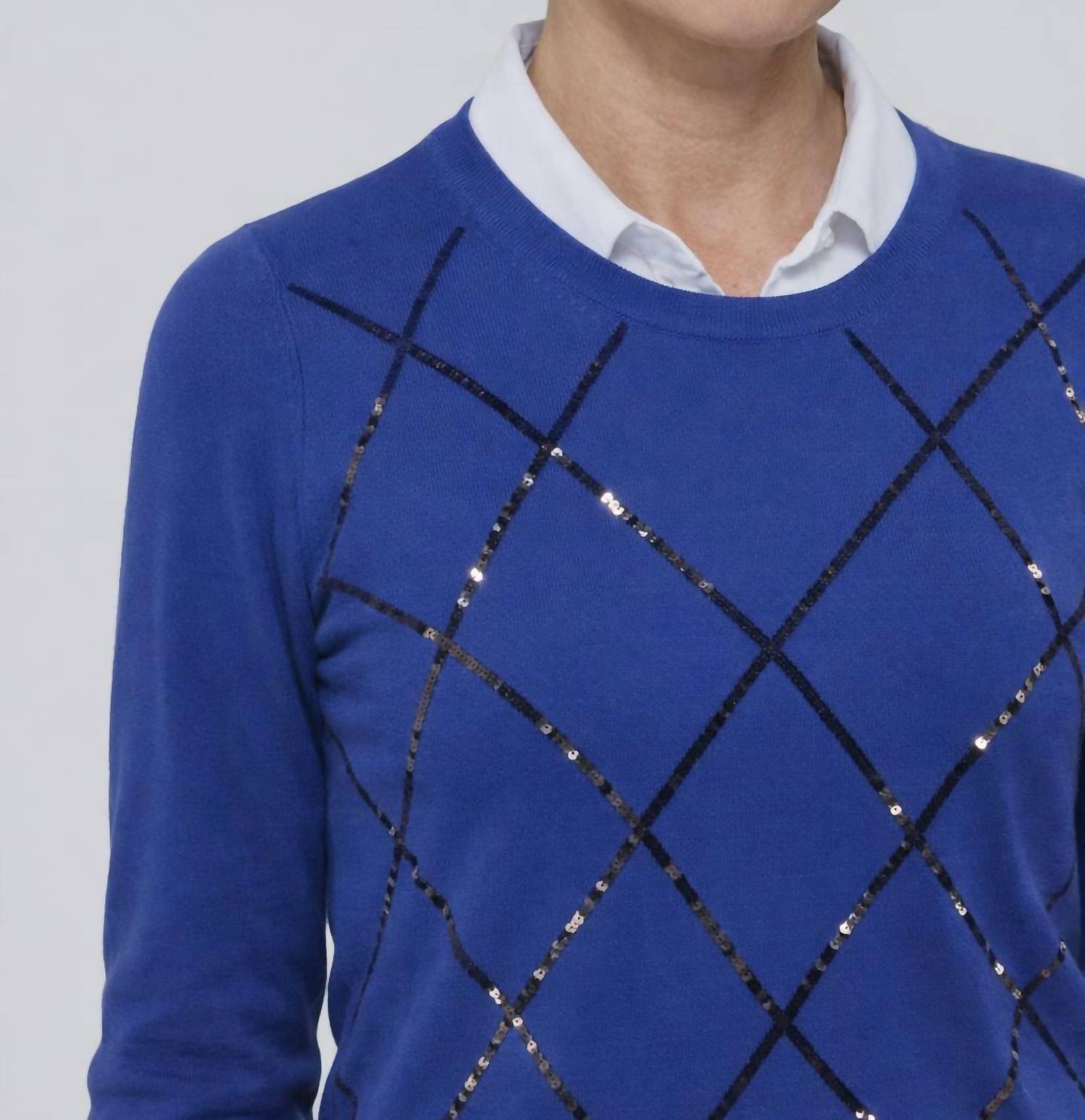 J'Envie/Eli - Women's Mayfair Argyle Sweater