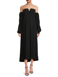 Emilia George - Sabrina Off Shoulder Maternity Gown