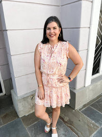 Pinch - Sheer Tiered Mini Dress