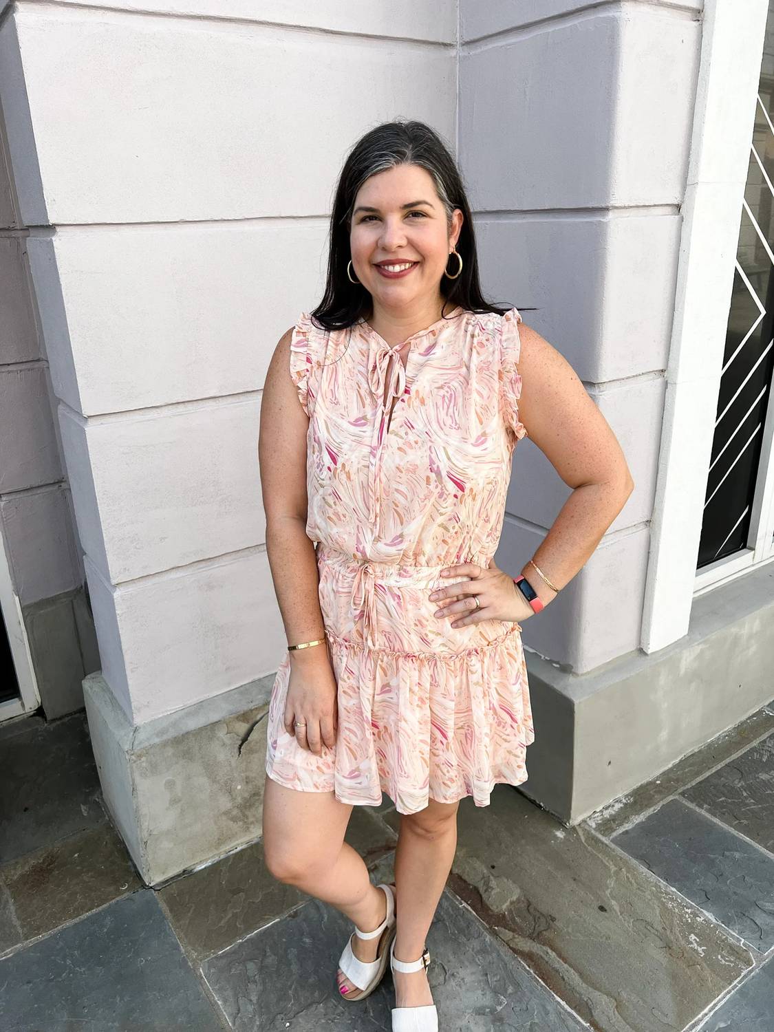 Pinch - Sheer Tiered Mini Dress