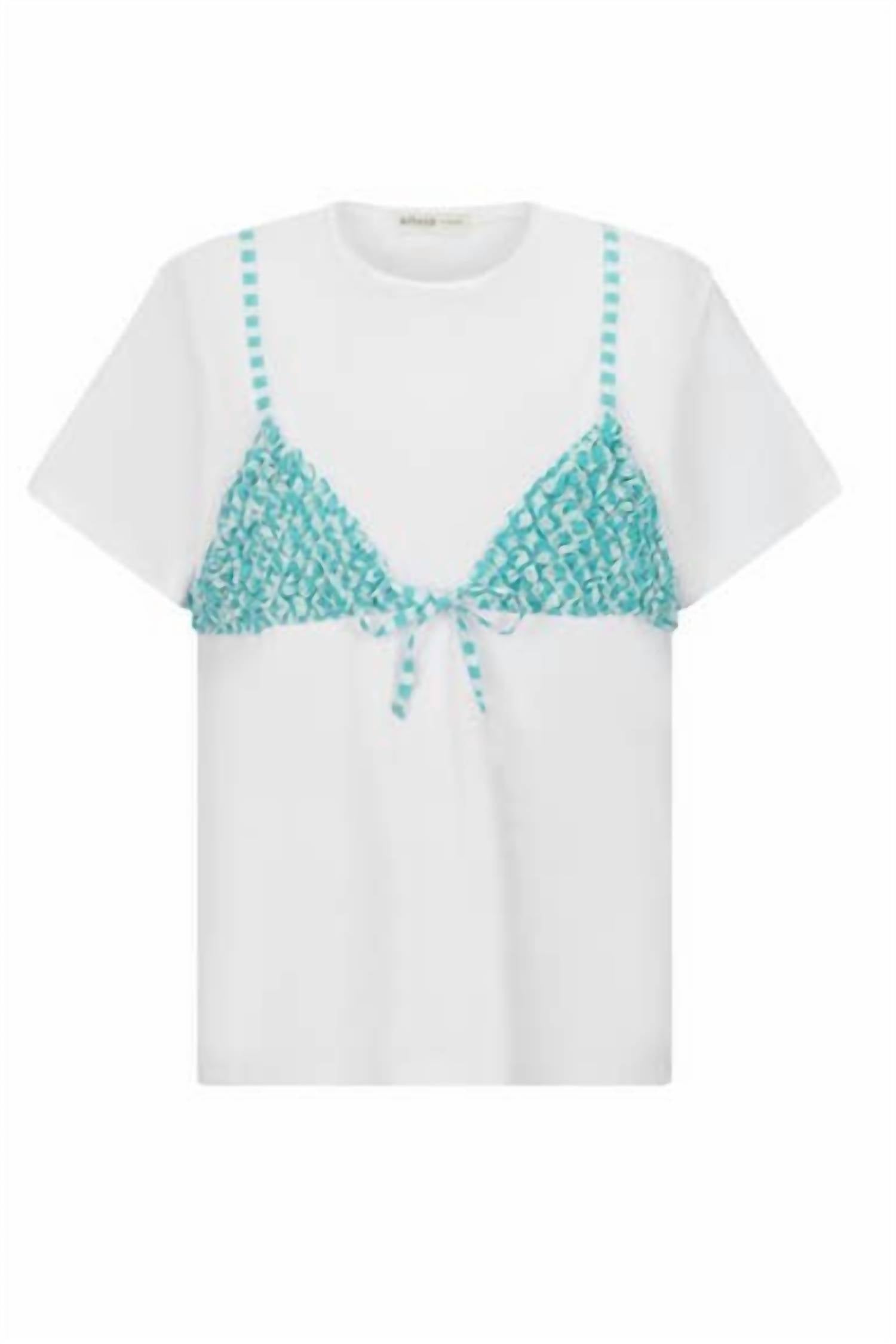 Pitusa - Women's Bikini Top T-shirt