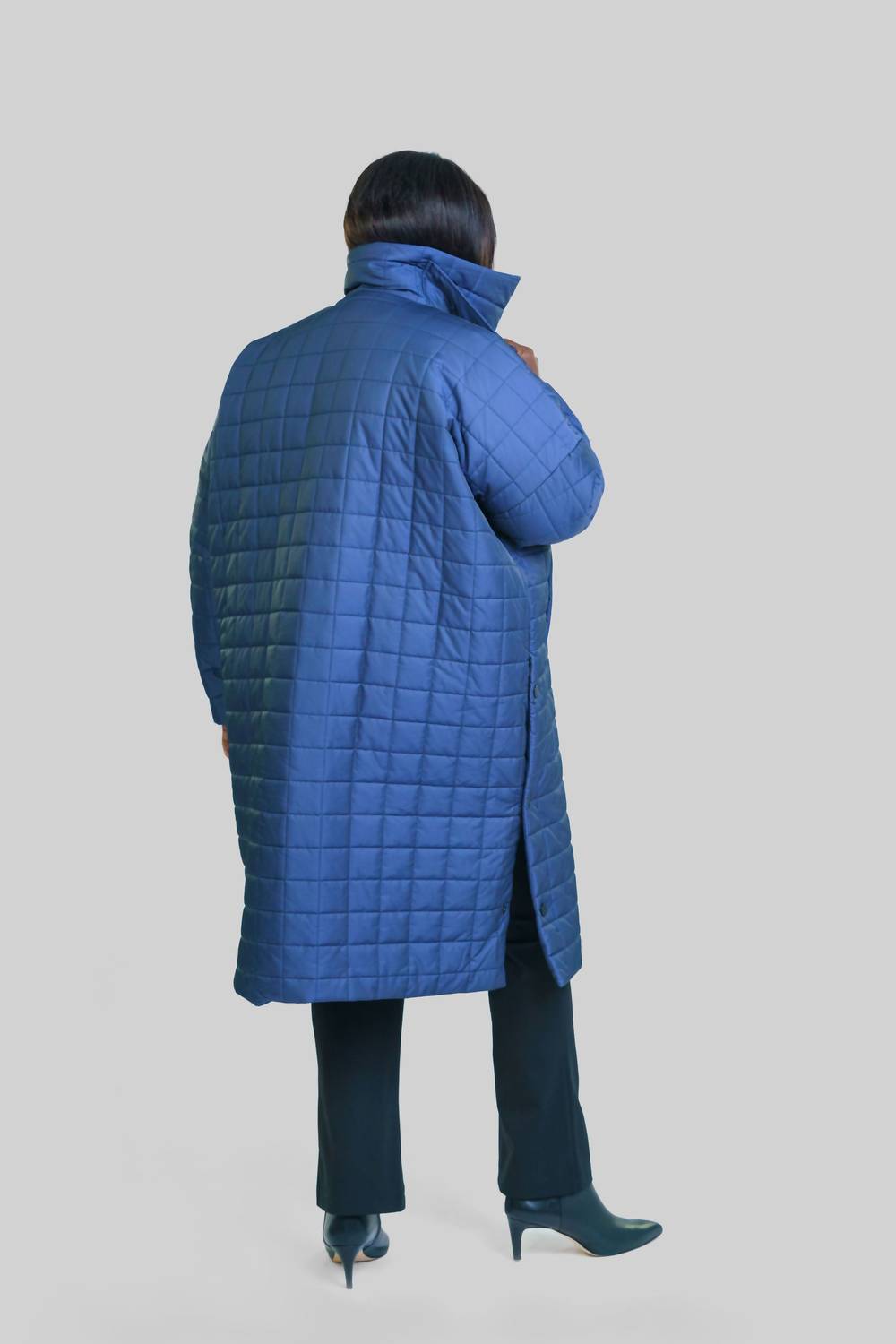 Bitte Kai Rand - Changeant Nylon Box Coat - Plus Size
