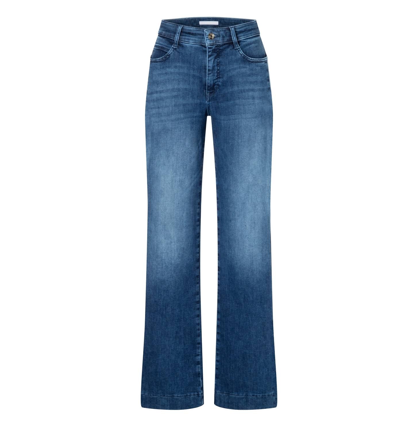 Mac - Wide Double Galon Jeans