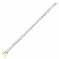 Diana M Jewels - Women's Radiant Lab-Grown Diamond Bracelet (35.00 Ct) - Signature