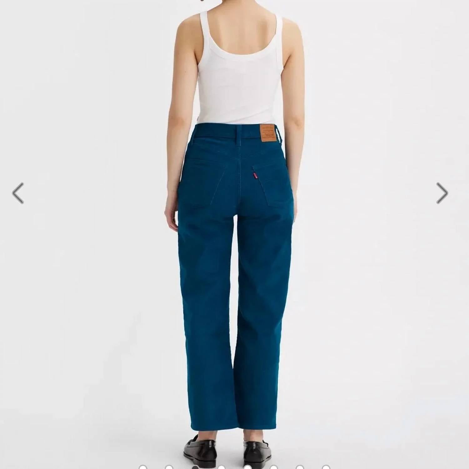 Levi'S - Women's Premium Corduroy Ribcage Ankle Pants