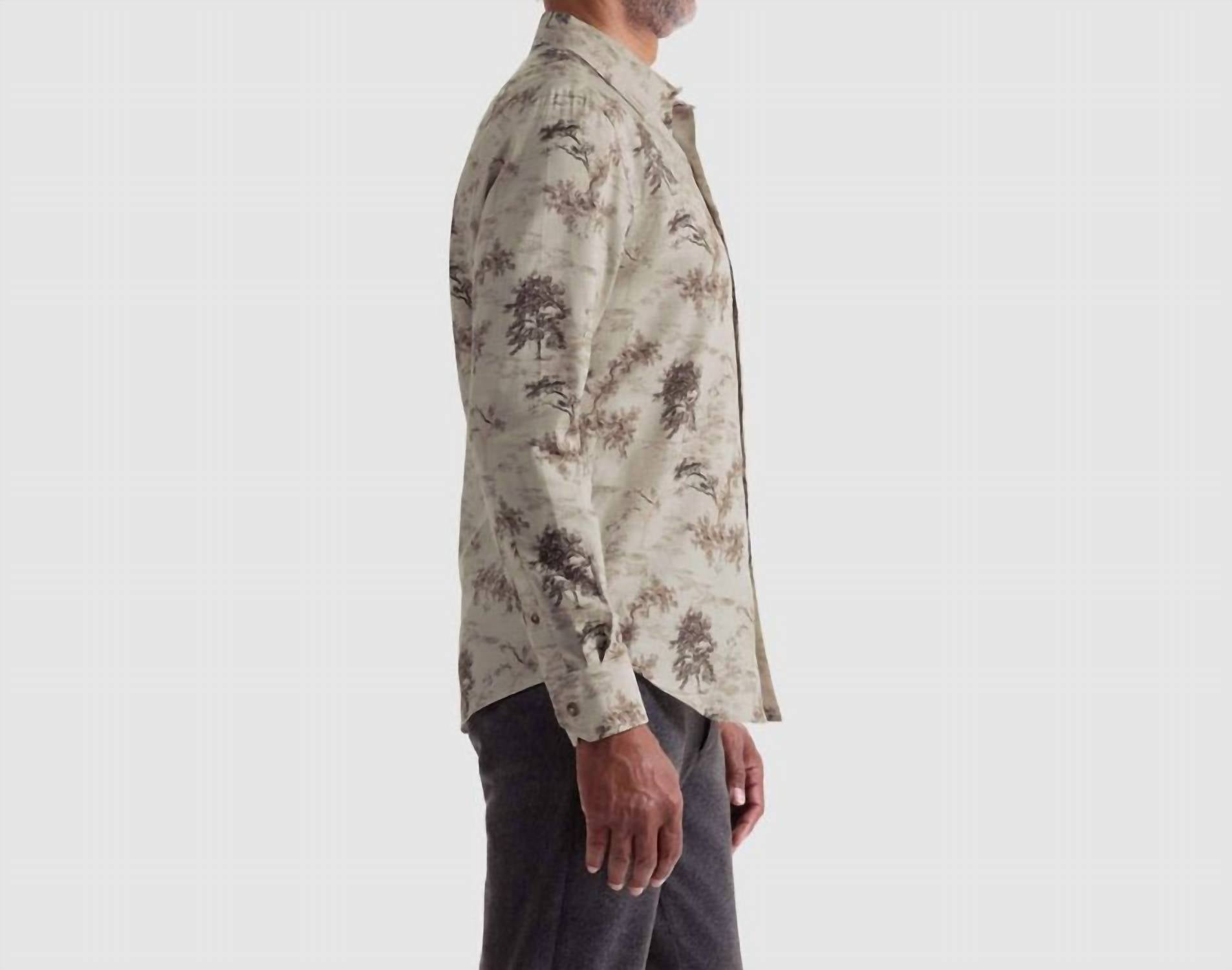 Bugatchi Uomo - Julian Nature Toile De Jouy Shirt