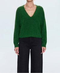 Pistola - V-neck Long Sleeve Pullover