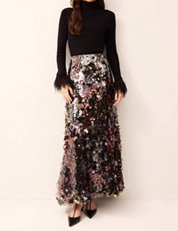 Marie Oliver - Tucker Feather-trimmed Cuffs Top