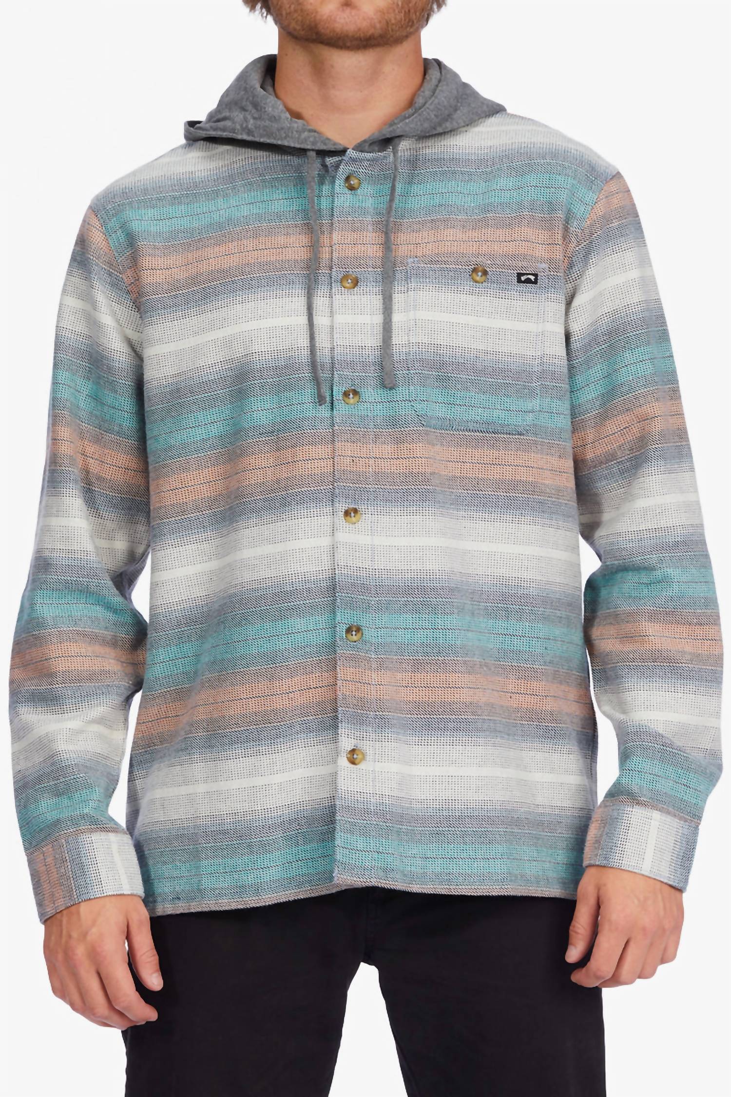 Billabong - Baja Hooded Flannel Shirt