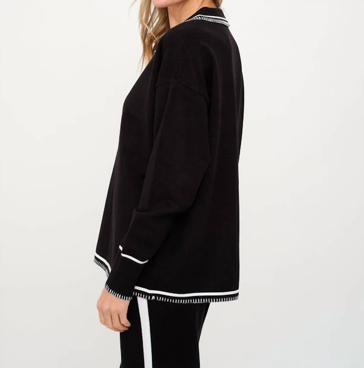 Six/Fifty - Kellie V Neck Sweater