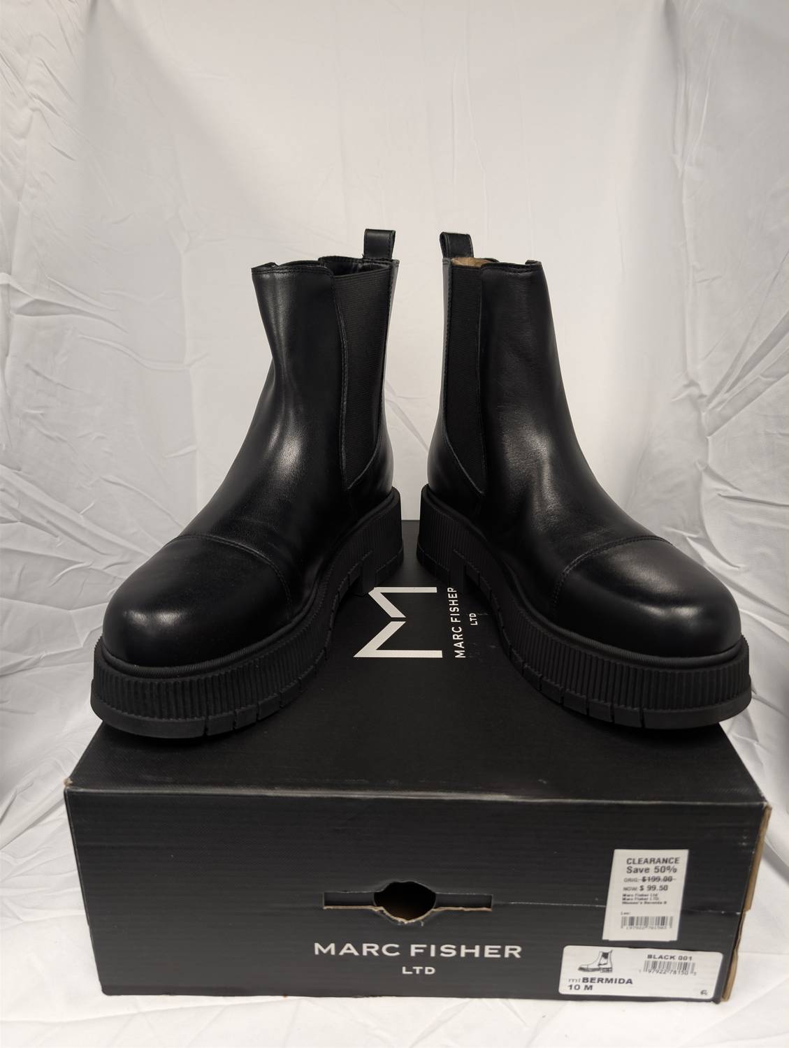 Marc Fisher - WOMEN'S BERMIDA LUG SOLE BOOT