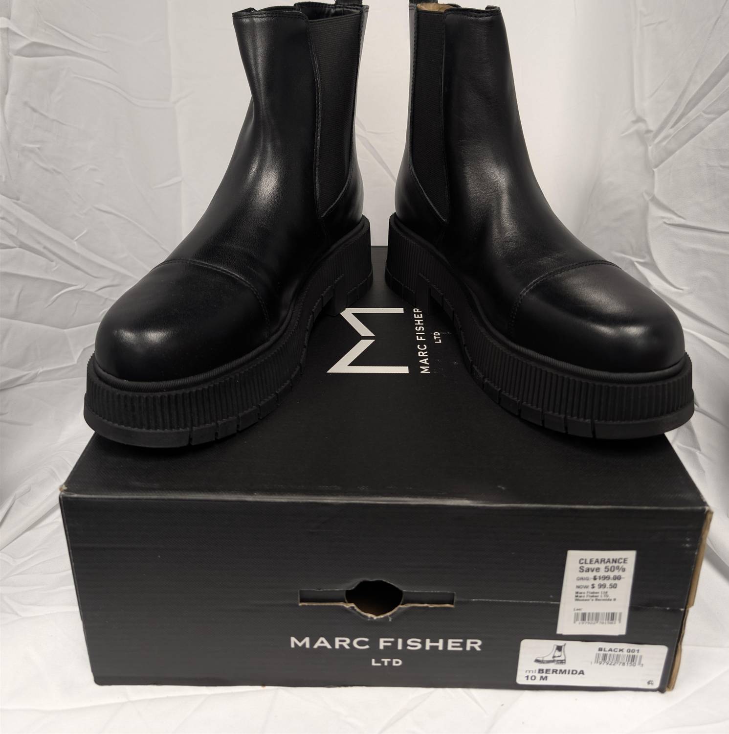 Marc Fisher - WOMEN'S BERMIDA LUG SOLE BOOT
