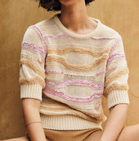 Sita Murt - Knitted Short Sleeve Sweater