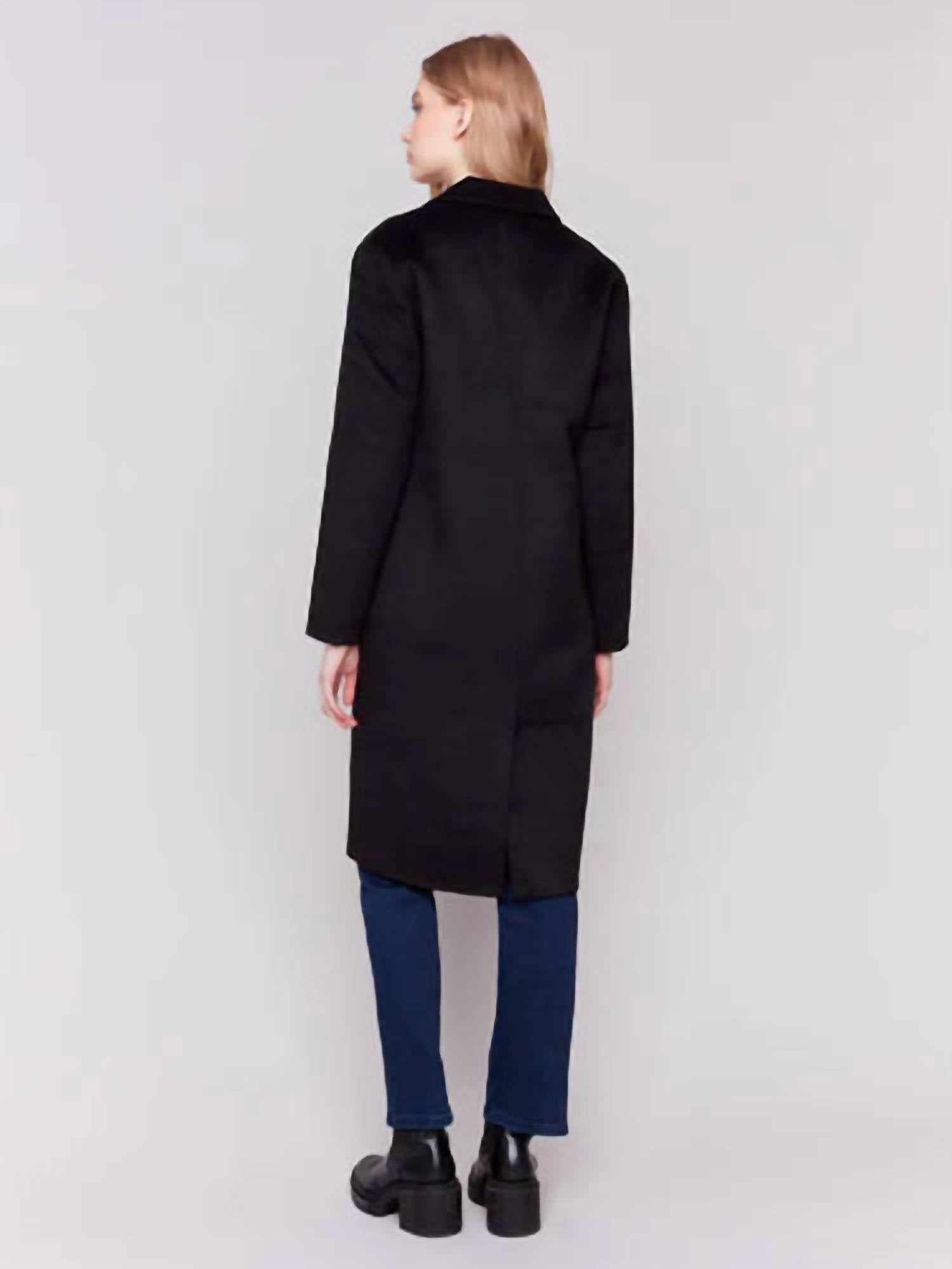 Charlie B - Double Face Long Coat