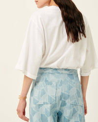 Sessun Alpatch Pants in blue patch - women's jeans - alternate view