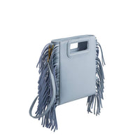 Melie Bianco Women's Jamie Crossbody Bag in sky - women's bag - detail view