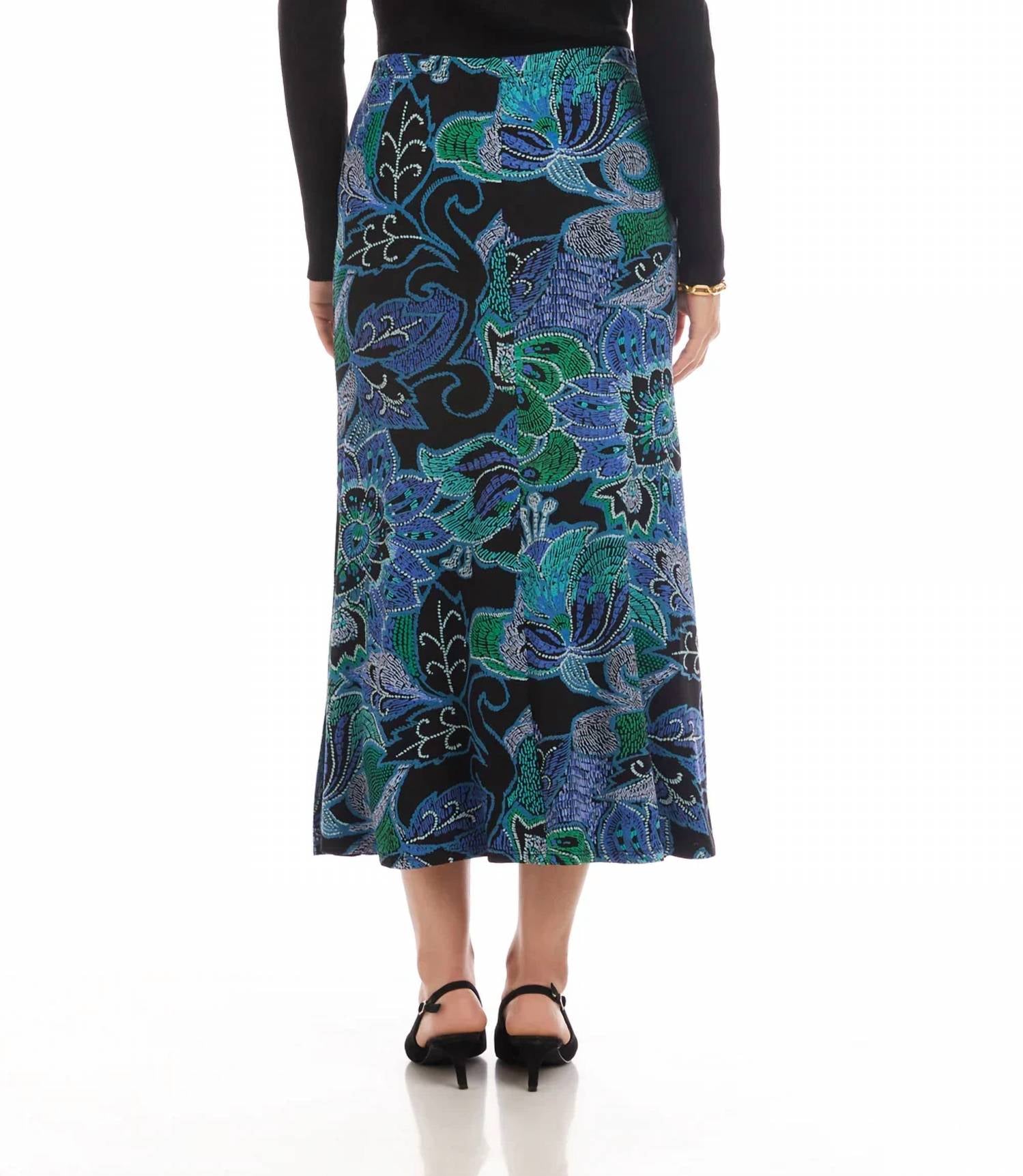 Karen Kane - Sutton Side-slit Midi Skirt