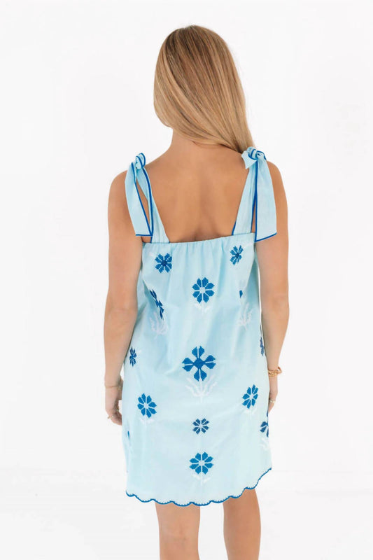 J.Marie - Women's The Alli Tie Strap Dress