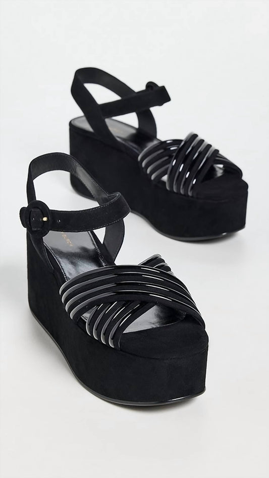 Tory Burch - Women's Bombe Cross Strap Platform Sandal