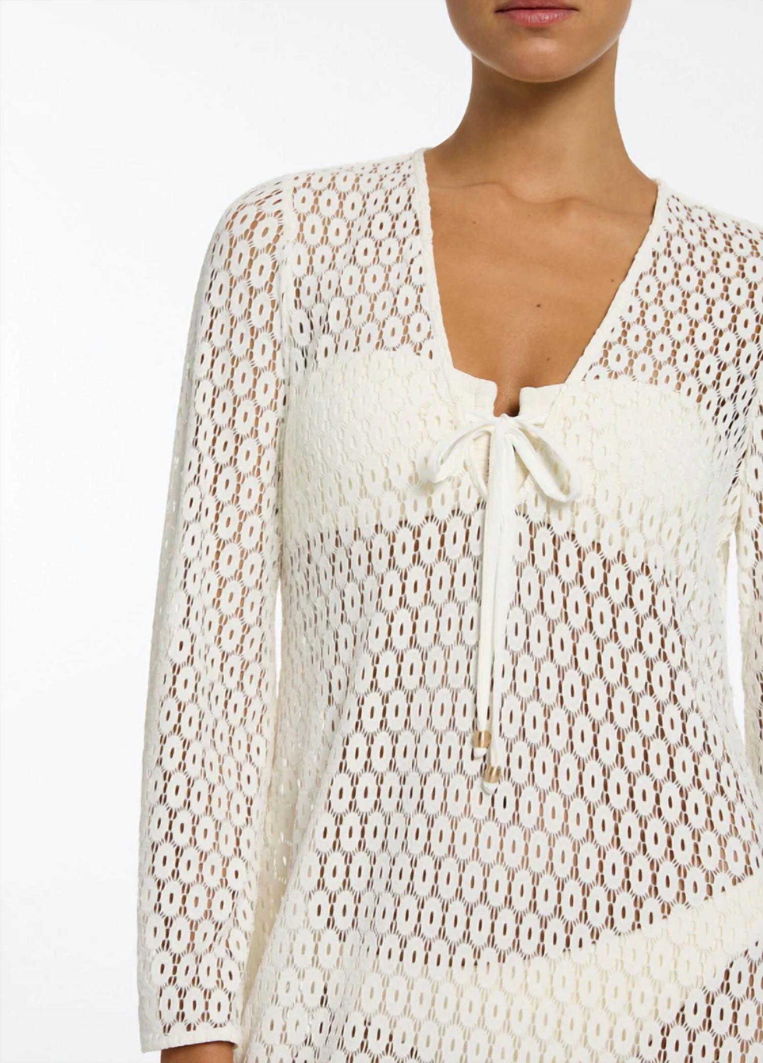 Jets - Stretch-Lace Maxi Kaftan