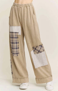 J. Her Distressed Star Patch Set in natural - women's sleepwear - view 4