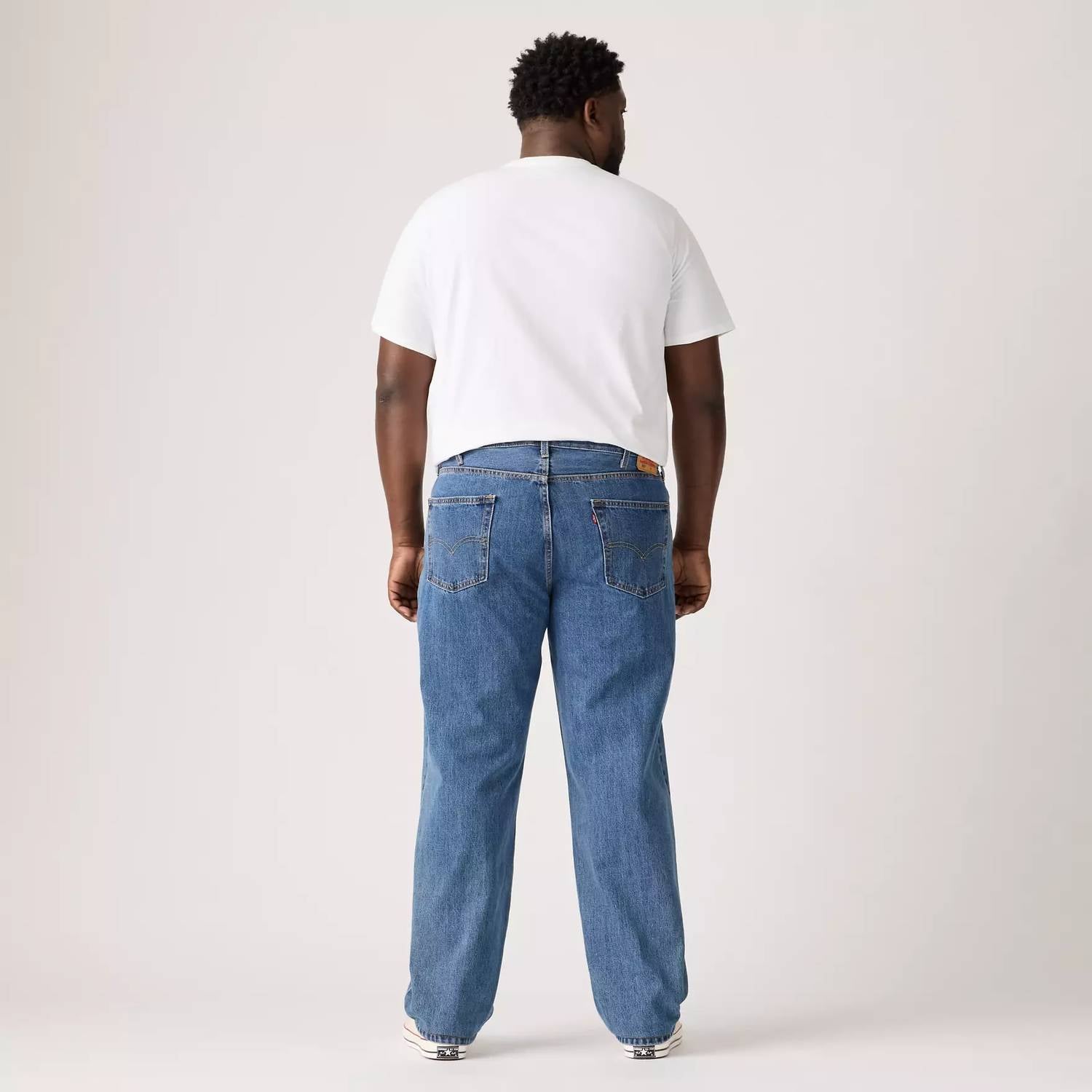 LEVI'S Big 550 Relaxed Fit Jean in medium stonewash - men's jeans - alternate view